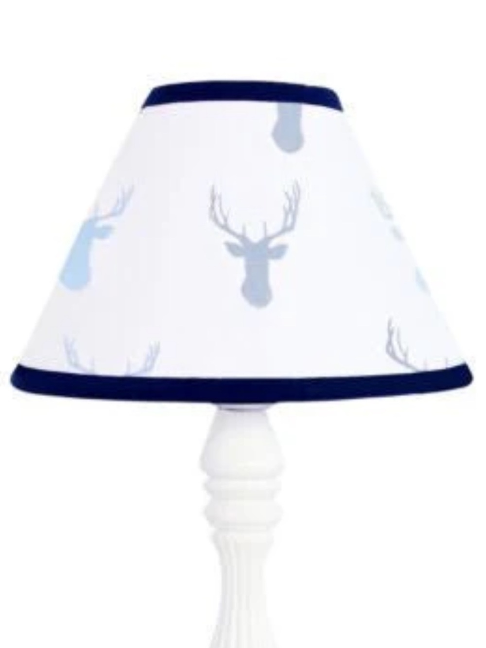 New Grey Navy Woodland Forest Lamp Shade for Baby Nursery Cabin Lodge Uno Style